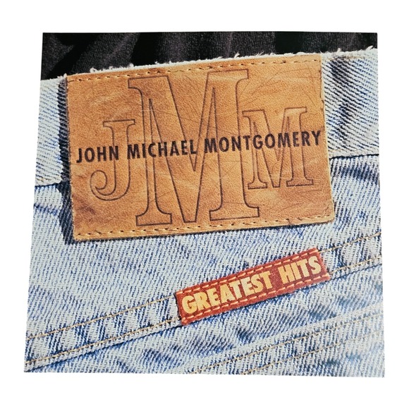 John Michael Montgomery Greatest Hits 12x12 Double Sided Promo Flat Poster 1997 - Picture 4 of 4